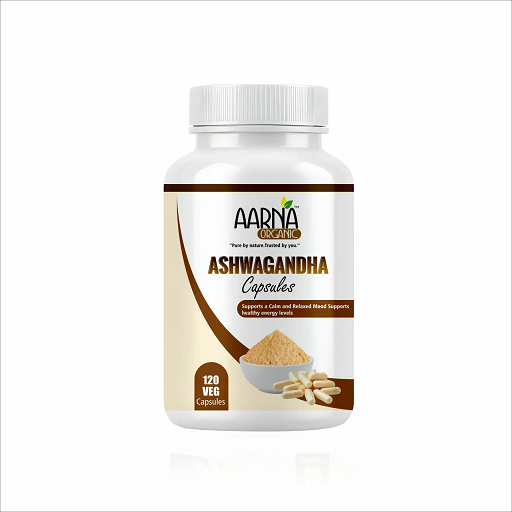 Organic Ashwagandha Root Powder Capsules